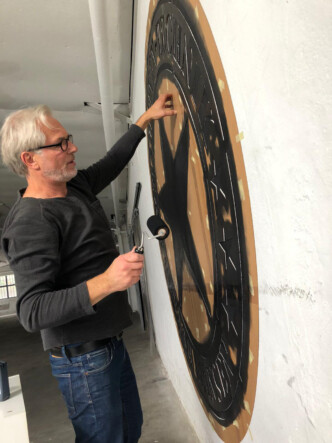 Wandkennzeichnung Rollern 12