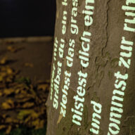 Nacht: Unter mir (Detail)
