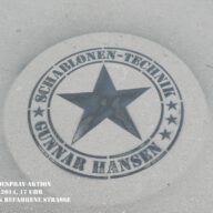Kreidespray-Aktion auf der Straße, Tag 1, Start des Praxistests