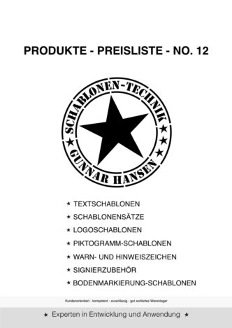 Preisliste No. 12 – Seite 01