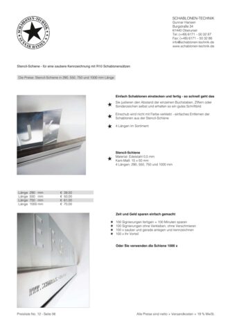 Preisliste No. 12 – Seite 06