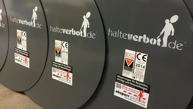Logo-Schablone, halteverbot.de 13