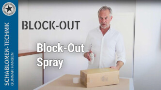 Video-Thumbnail Block-Out Spray